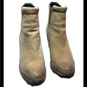 Sorel Women's Wedge Heel Outdoor Winter Ankle Chelsea Boot - 8